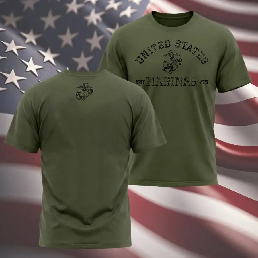 USMC Men's T-Shirt - Est. 1775