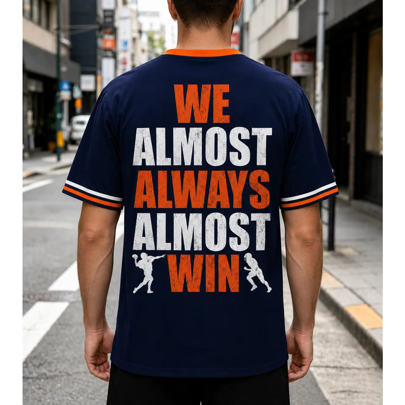 Football Classic V-Neck Fan Jersey
