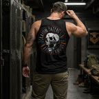 Crayon Eaters Brotherhood Skull Tank Top