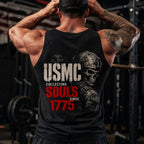 USMC Collecting Souls Since 1775 Tank Top