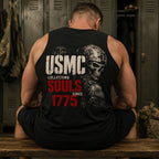 USMC Collecting Souls Since 1775 Tank Top