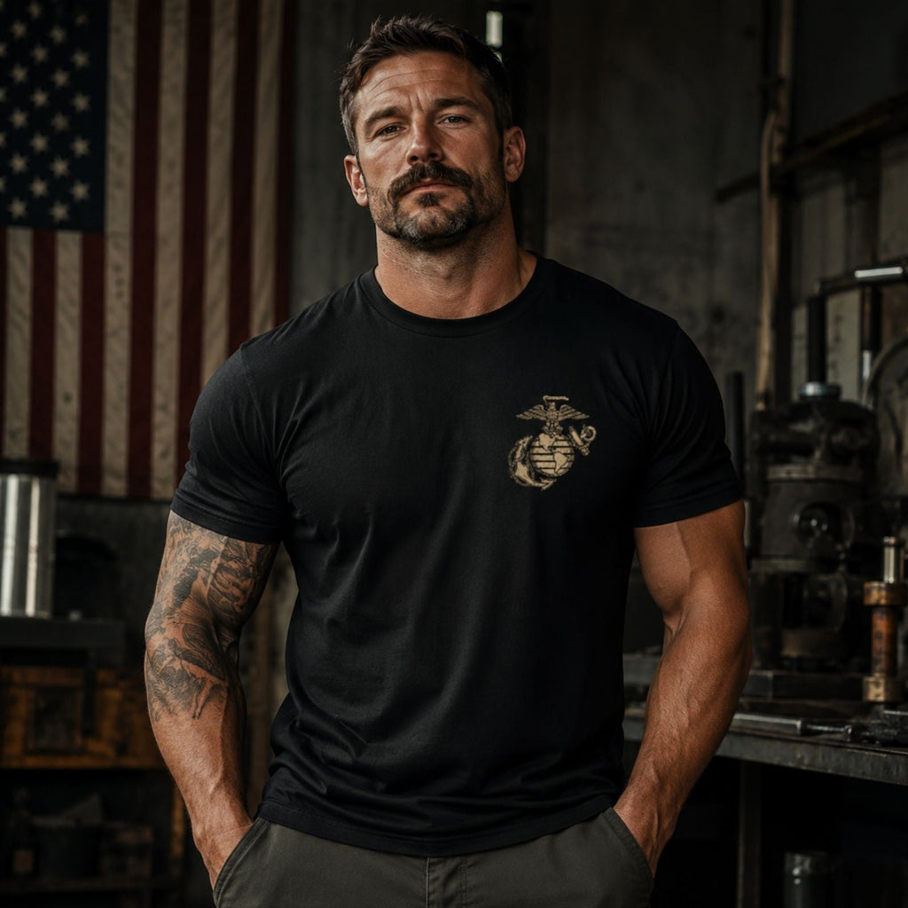 Marine Definition T Shirt – Improvise, Adapt & Overcome
