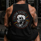 Crayon Eaters Brotherhood Skull Tank Top