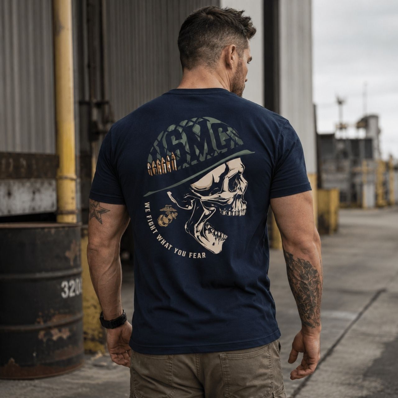 USMC "We Fight What You Fear" Unisex T-Shirt/Hoodie