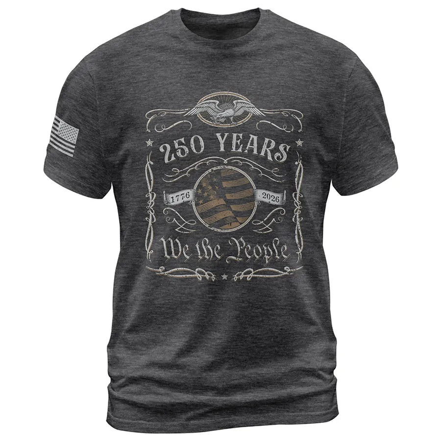 250 Years American Heritage Shirt – Vintage USA Independence Tee 1776