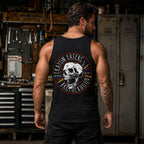 Crayon Eaters Brotherhood Skull Tank Top