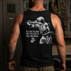 We Are The Men Tank Top – Kill The Devil Marine Back Print