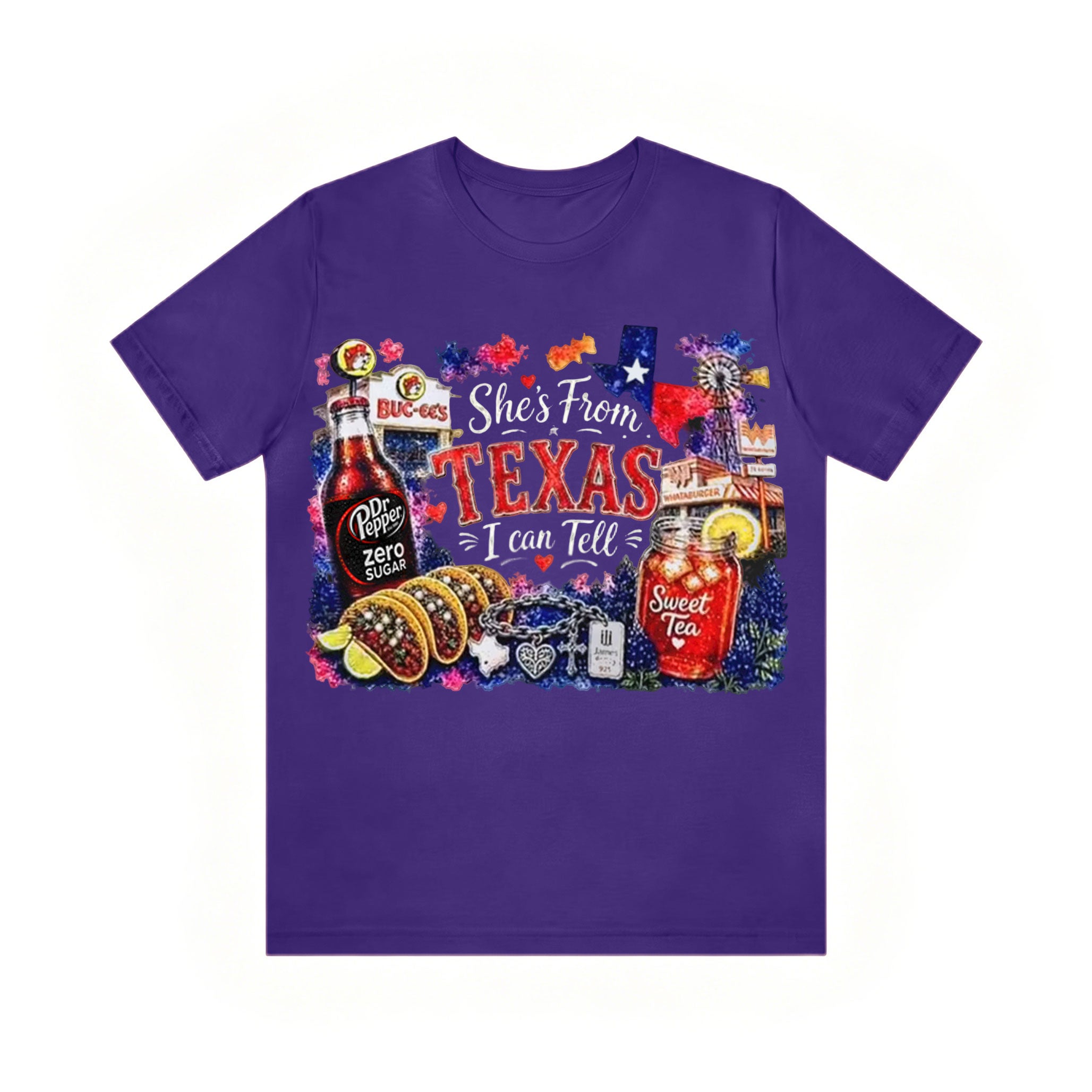 Shes from Texas I Can Tell Lyric Unisex T-shirt