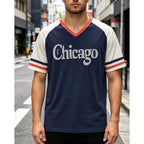 Unisex V-Neck Game Day Quick-Drying Tee