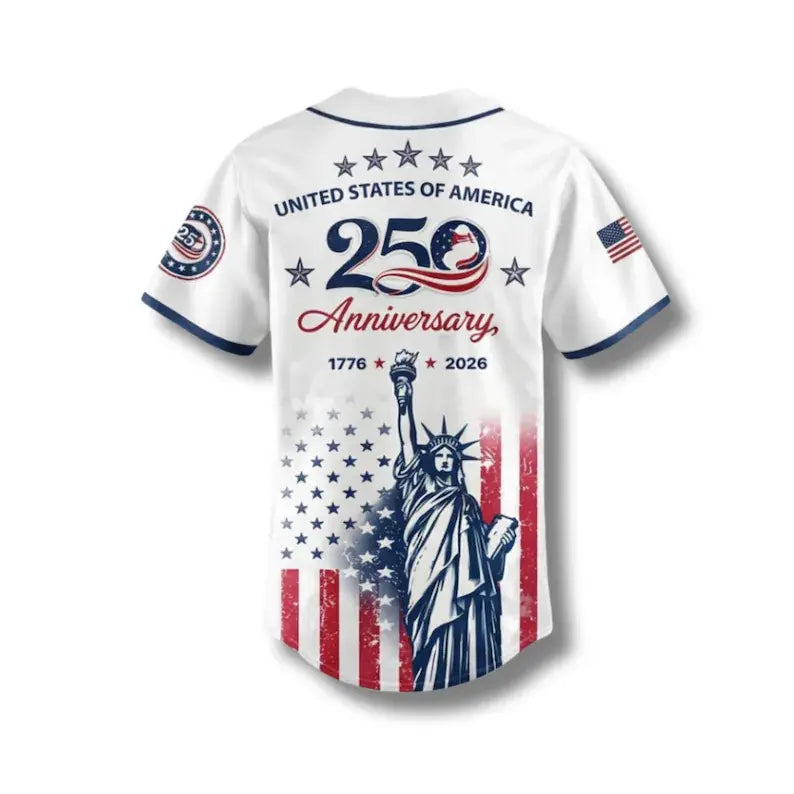 USA 250th Anniversary Baseball Jersey