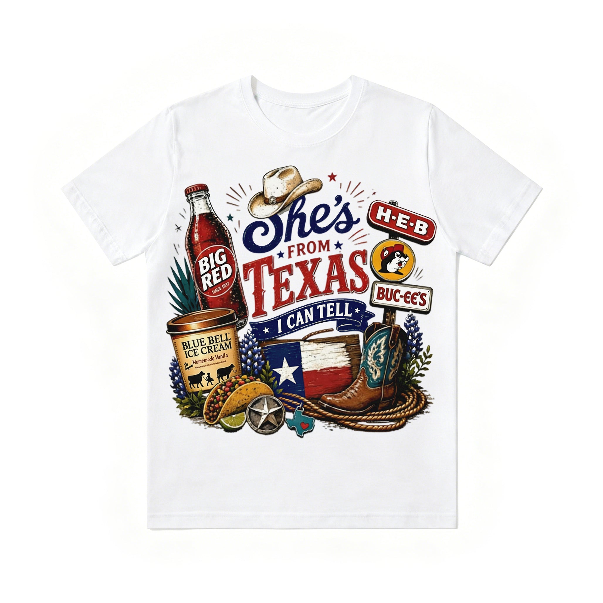 She is From Texas I Can Tell Shirt