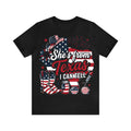 She's From Texas I Can Tell Funny Patriotic 4th Of July T-Shirt