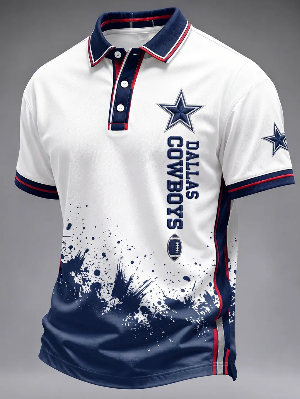 Men's Football   Polo Shirt