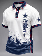 Men's Football   Polo Shirt