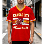 Football Classic V-Neck Fan Jersey