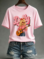 Women's Cowgirl Printed T-shirt