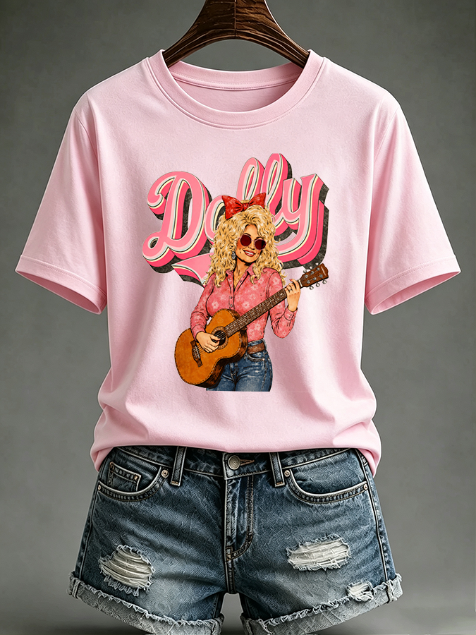 Women's Cowgirl Printed T-shirt