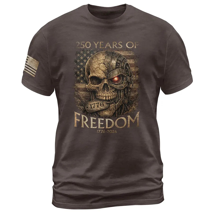 USA 250th Anniversary 250 Years Shirt 1776-2026 Mental Strength Freedo