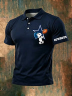 Men's Football   Short-Sleeve Polo Shirt