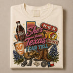 She's From Texas , Retro Texas T-shirt