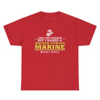 I May Look Harmless but I Raised a US Marine – T-shirt