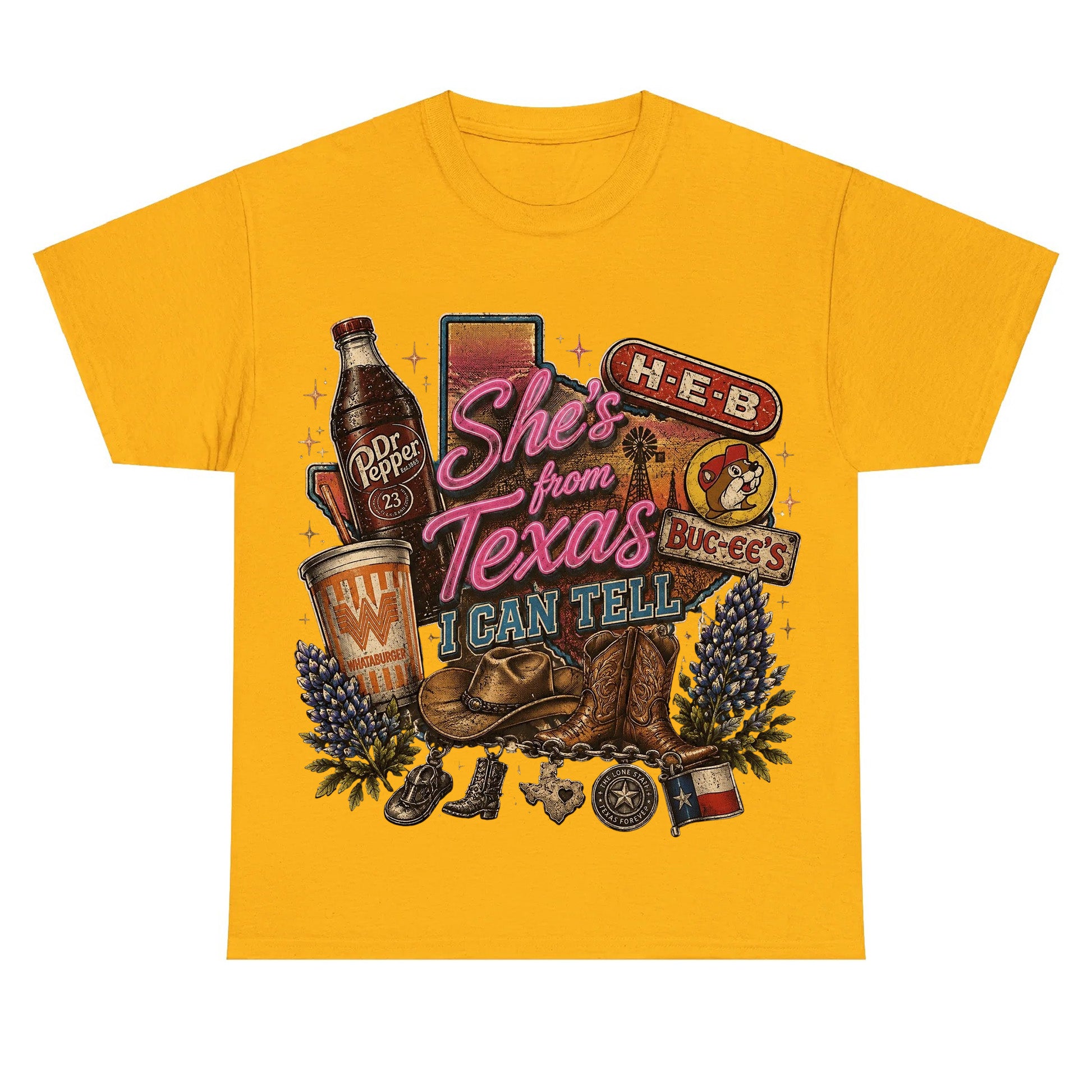 She's From Texas , Retro Texas T-shirt