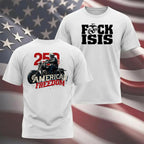 Biker Style 250th Year Anniversary Of America T-shirts