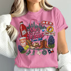 "She's From Texas I Can Tell" Unisex Cuffed-sleeve Texas Residents T-shirt