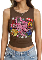 "She's From Texas I Can Tell" Cuffed-sleeve Texas Residents Vest