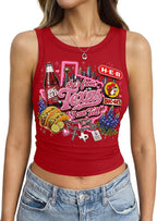 "She's From Texas I Can Tell" Cuffed-sleeve Texas Residents Vest