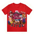 She's From Texas I Can Tell Unisex Travel T-shirt