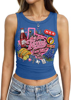 "She's From Texas I Can Tell" Cuffed-sleeve Texas Residents Vest