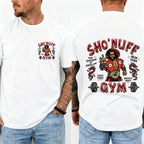 Sho' Nuff Gym Double‑Sided Graphic T‑Shirt Retro Movie Tee