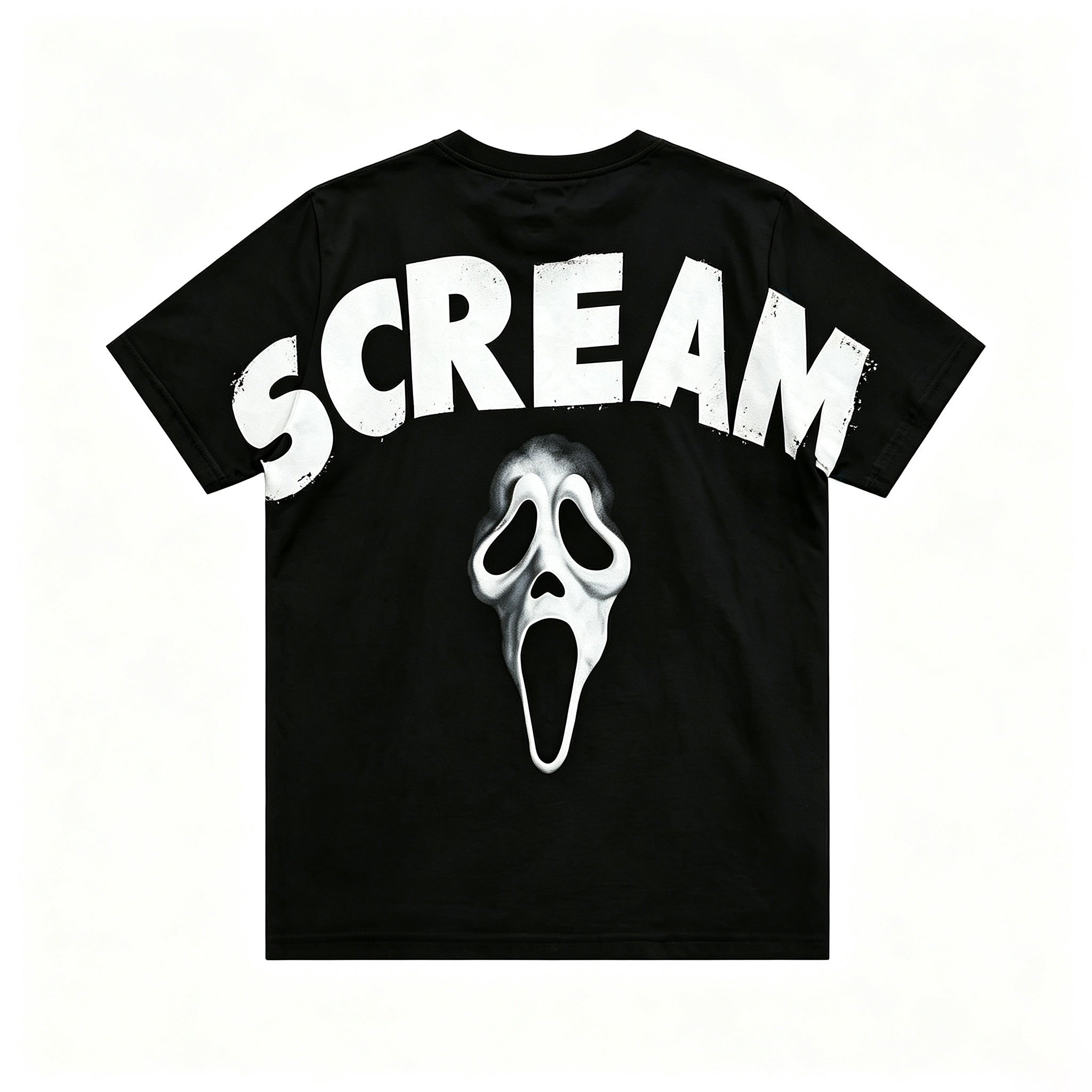 Ghostface Scream Spooky Casual Short Sleeve T‑Shirt