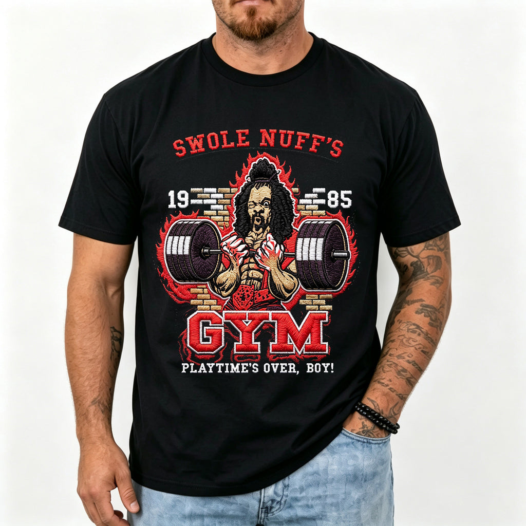 Swole Nuff's Gym 1985 T-Shirt