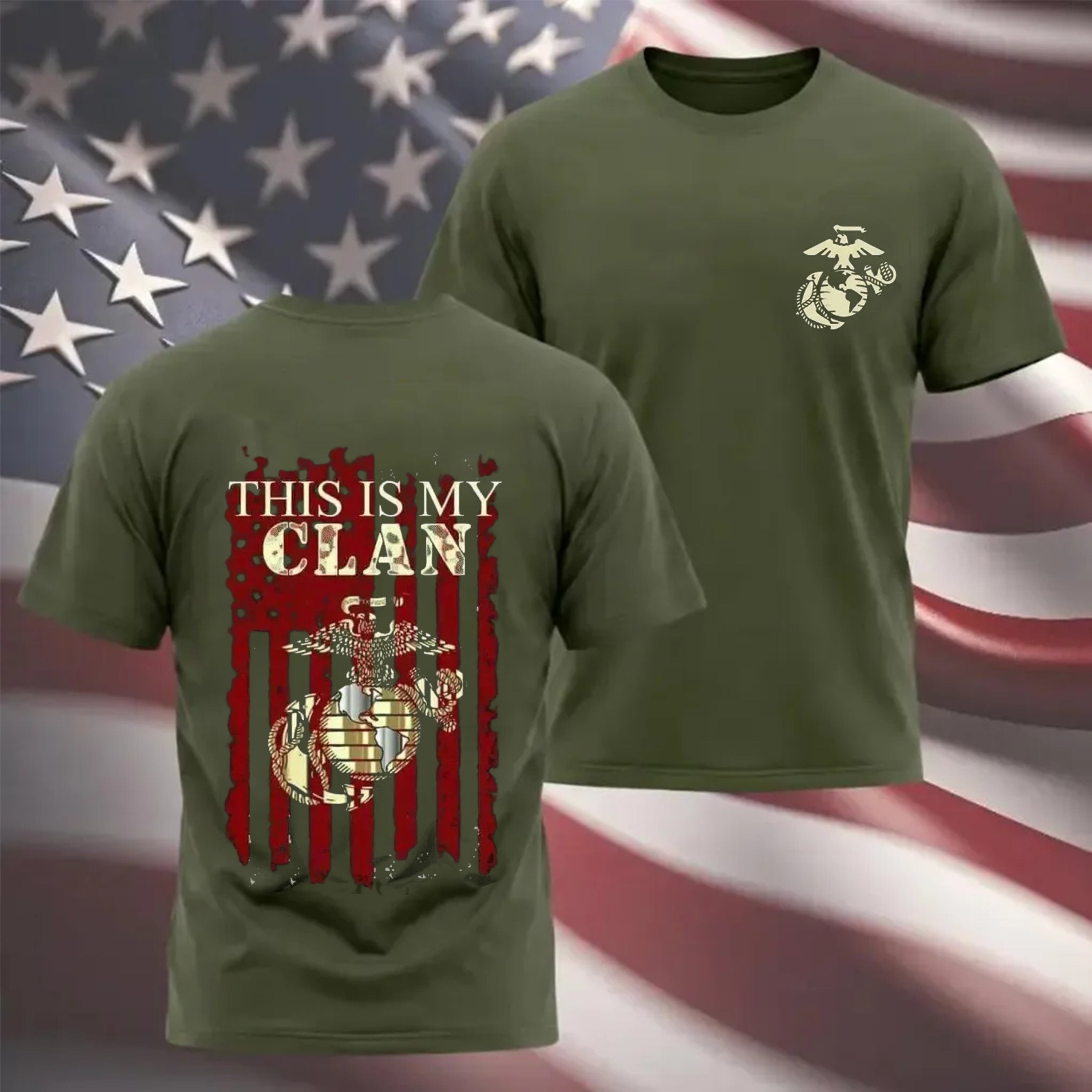 U.S. Marines This Is My Clan T-Shirt