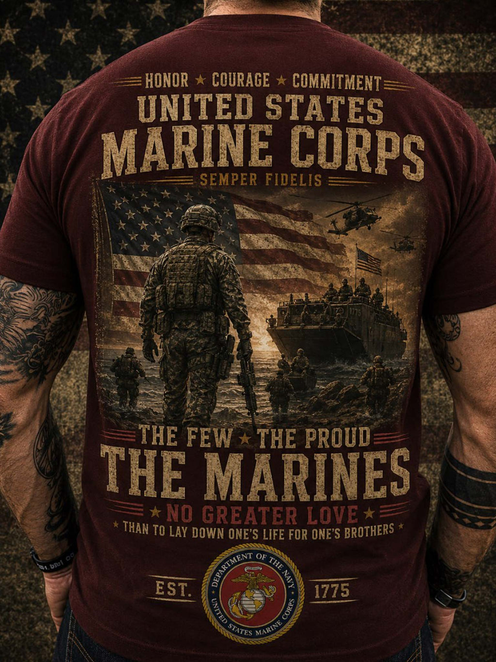 United States Marine Corps The Legacy T-shirt