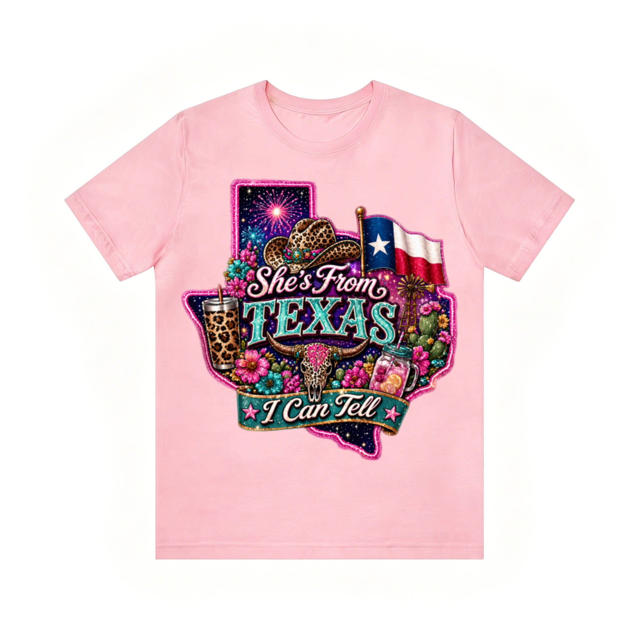 She's from Texas I Can Tell Retro Vintage Texas's Girl Women by erimorie T-Shirt