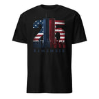 Men’s 911 Remember 25th Anniversary Patriotic Memorial T‑Shirt