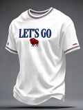 Men's Football Print Shirt