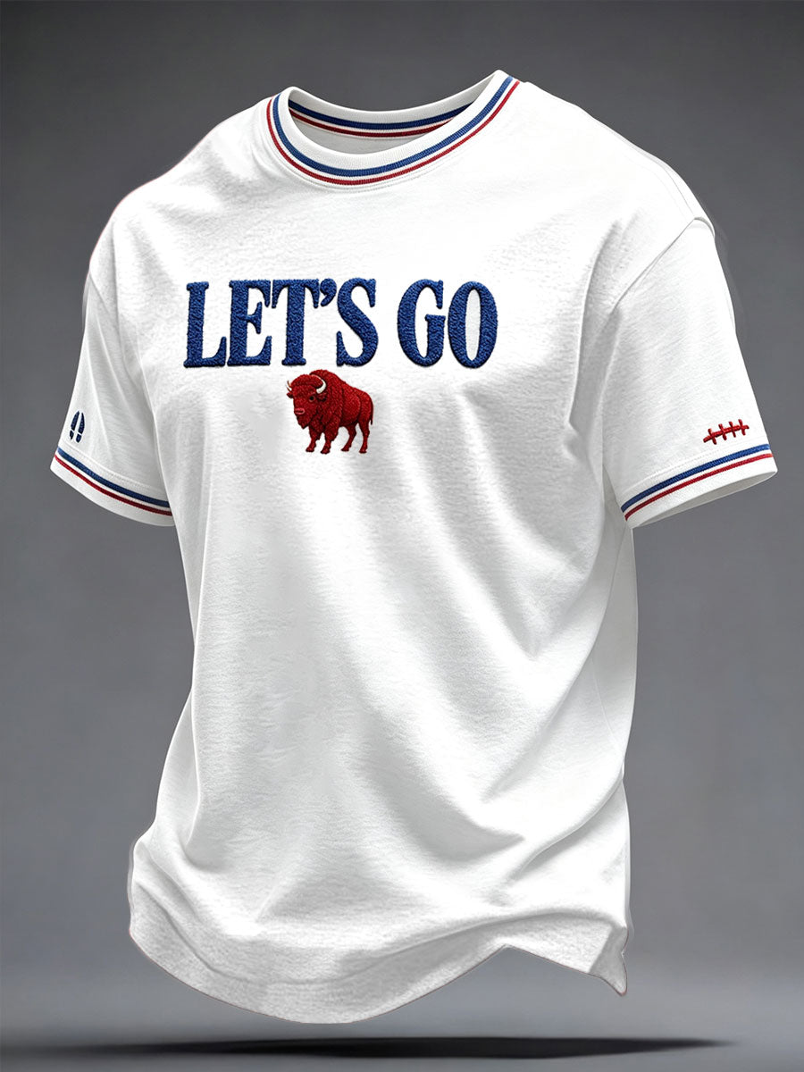 Men's Football Print Shirt