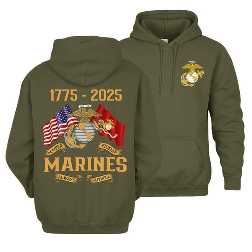 250 Years Marine Corps Hoodie