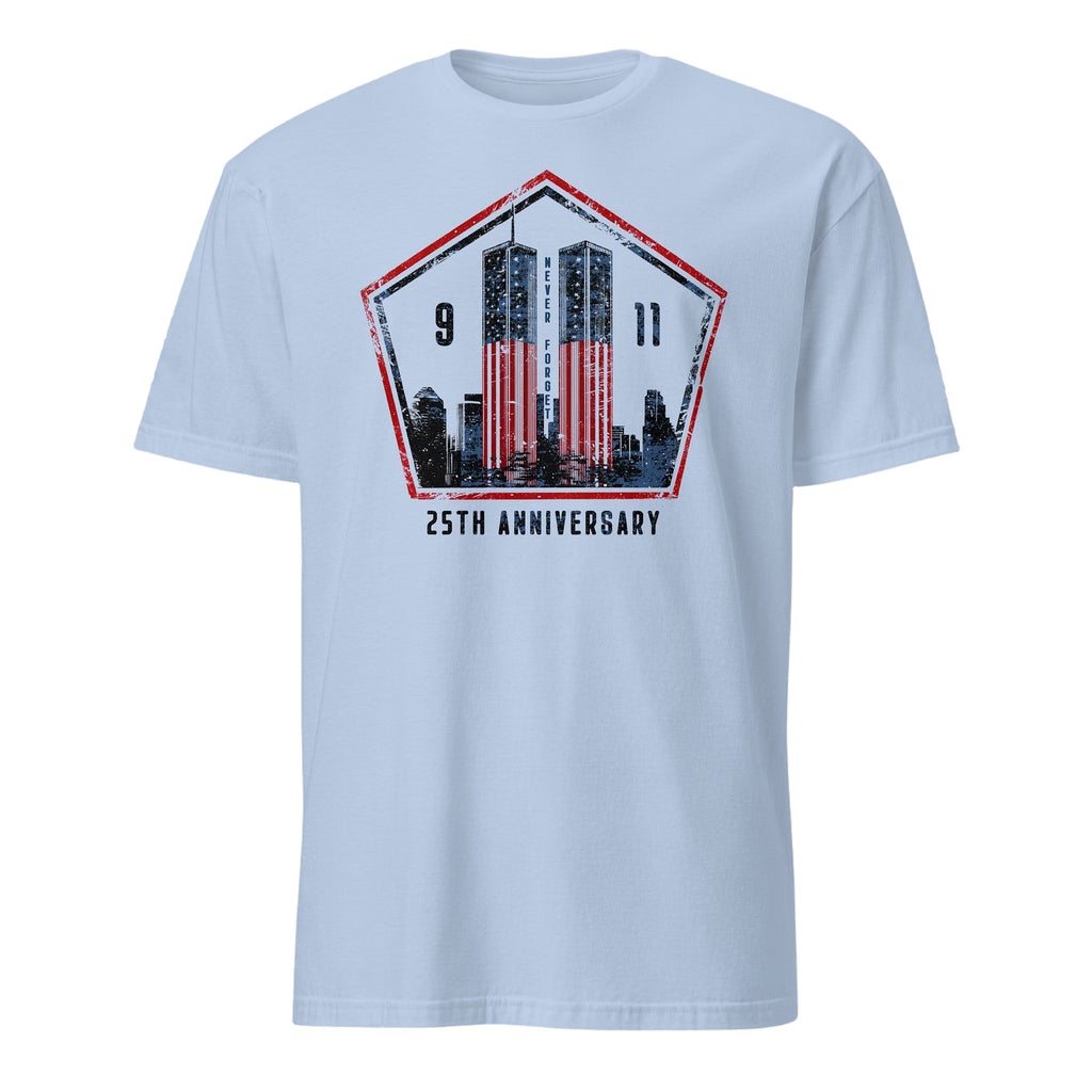 Men’s 911 25th Anniversary Memorial Patriotic T‑Shirt