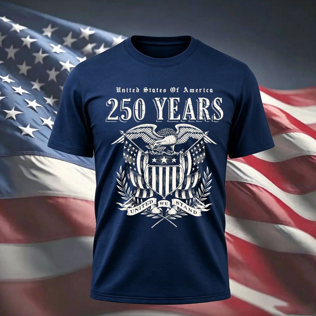 USA 250 Years Flag T-Shirt