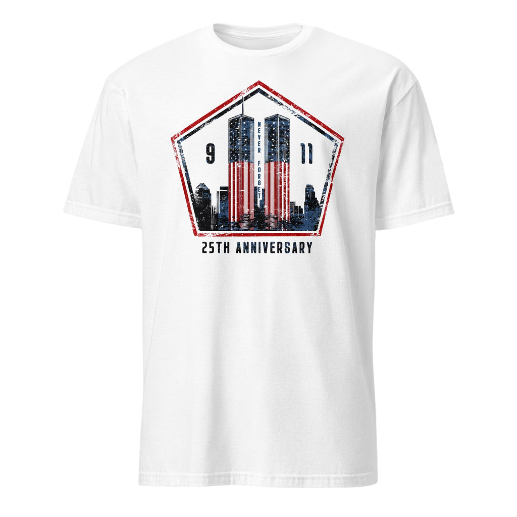 Men’s 911 25th Anniversary Memorial Patriotic T‑Shirt