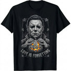 Horror Character Pumpkin Casual Short‑Sleeve T‑Shirt