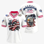 Premium AMC 250th Anniversary V-neck Baseball Jersey HY