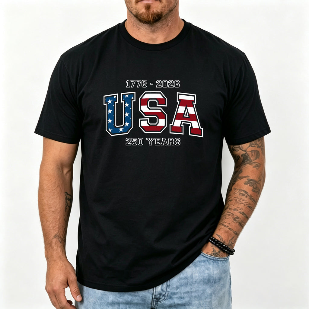 USA 250 Years Flag T-Shirt