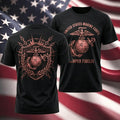 Men Retro Laurel Badge Graphic Tee