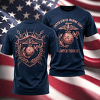 Men Retro Laurel Badge Graphic Tee